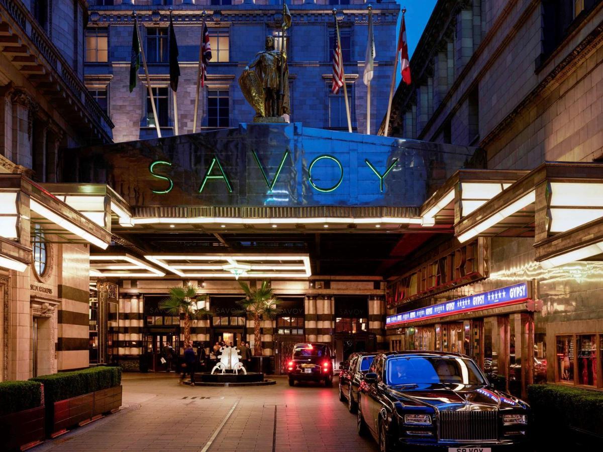 The Savoy Ξενοδοχείο Λονδίνο Εξωτερικό φωτογραφία